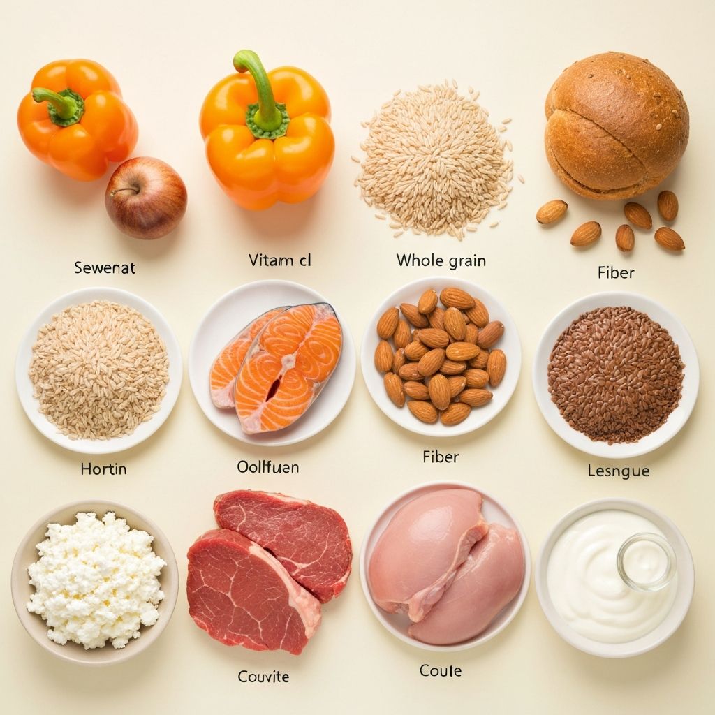 Vitamin and mineral rich foods